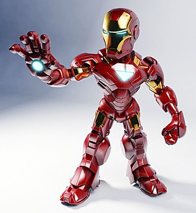 Iron Man 2: Mark VI Super Deformed Statue