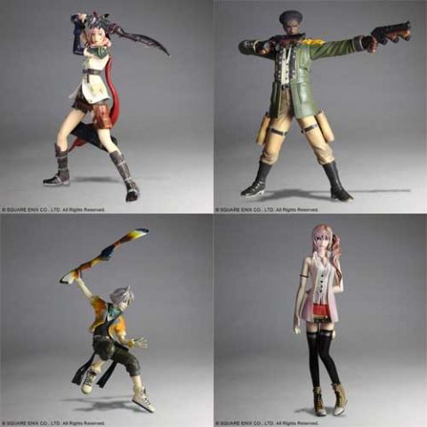 Final Fantasy XIII: Trading Arts Vol. 1 Action Figure (Set of 4)