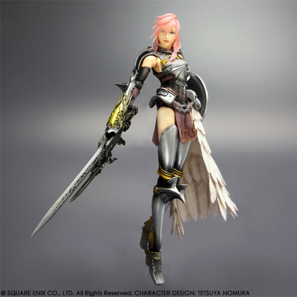 Final Fantasy XIII-2 Figure: Knight Lightning Play Arts
