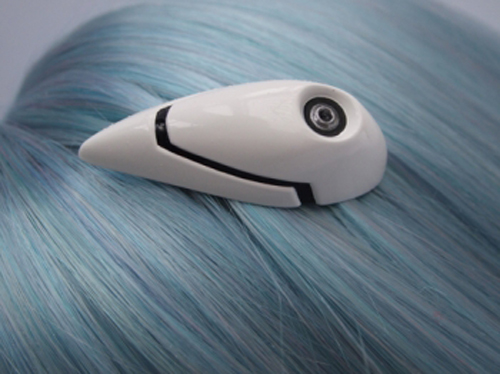 Rebuild of Evangelion: Rei Ayanami Headset Hairclips