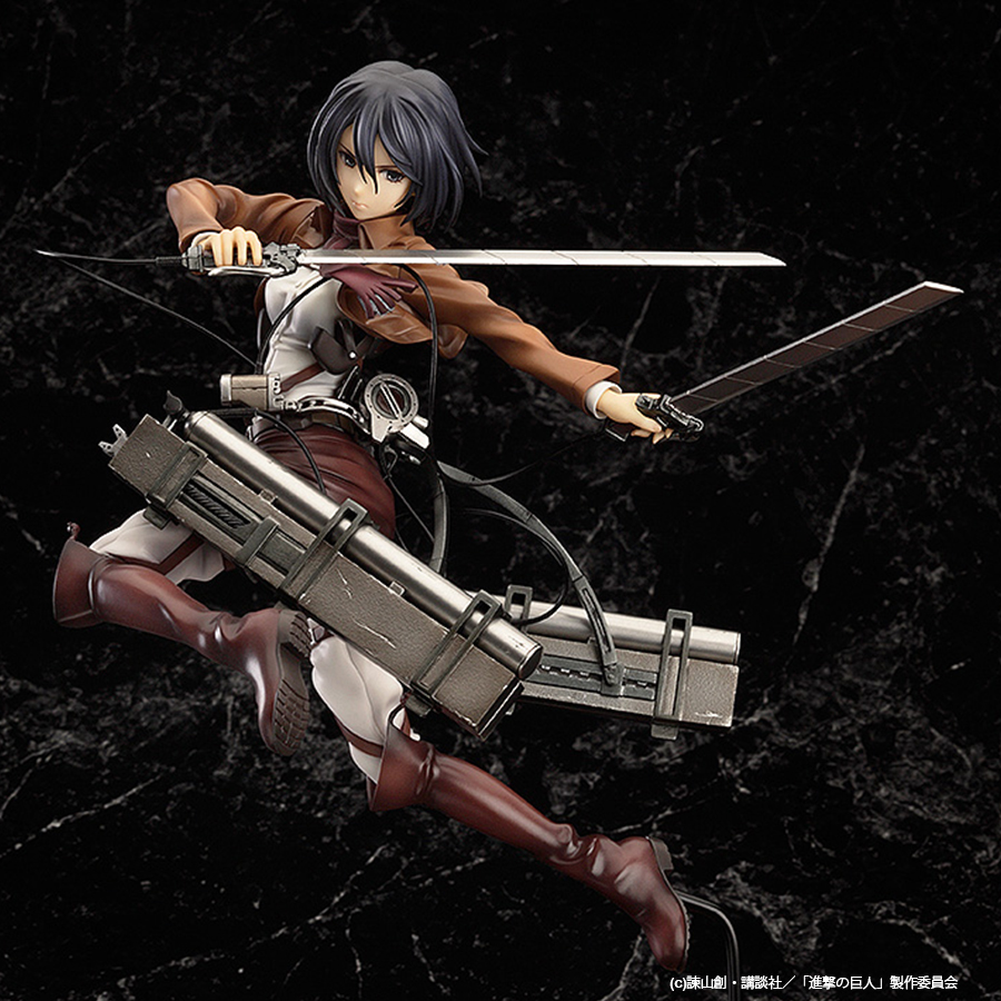ATTACK ON TITAN - MIKASA ACKERMAN SCALE FIGURE 1/8TH